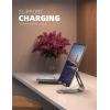 Lamicall Tablet Stand, Adjustable Tablet Holder – Desktop Stand Dock Holder for 4-13″ Tablets, iPad Pro 11, 9.7, 10.5, 12.9 Air Mini, Kindle, Tab, iPhone 17 Pro Max, Switch, Office Desk Accessories(Gray)