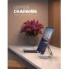 Lamicall Tablet Stand, Adjustable Tablet Holder – Desktop Stand Dock Holder for 4-13″ Tablets, iPad Pro 11, 9.7, 10.5, 12.9 Air Mini, Kindle, Tab, iPhone 17 Pro Max, Switch, Office Desk Accessories(1-Silver)
