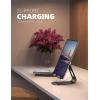 Lamicall Tablet Stand, Adjustable Tablet Holder – Desktop Stand Dock Holder for 4-13″ Tablets, iPad Pro 11, 9.7, 10.5, 12.9 Air Mini, Kindle, Tab, iPhone 17 Pro Max, Switch, Office Desk Accessories(Black)