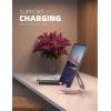 Lamicall Tablet Stand, Adjustable Tablet Holder – Desktop Stand Dock Holder for 4-13″ Tablets, iPad Pro 11, 9.7, 10.5, 12.9 Air Mini, Kindle, Tab, iPhone 17 Pro Max, Switch, Office Desk Accessories(Rose Gold)