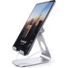 imageLamicall Tablet Stand Adjustable Tablet Holder  Desktop Stand Dock Holder for 413 Tablets iPad Pro 11 97 105 129 Air Mini Kindle Tab iPhone 17 Pro Max Switch Office Desk Accessories1Silver