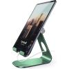 imageLamicall Tablet Stand Adjustable Tablet Holder  Desktop Stand Dock Holder for 413 Tablets iPad Pro 11 97 105 129 Air Mini Kindle Tab iPhone 17 Pro Max Switch Office Desk AccessoriesGreen