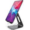 Lamicall Tablet Stand, Tablet Holder for Desk – Multi-Angle Adjustable Tablet Desktop Dock Cradle, Compatible with iPad Pro 11, 12.9, Air, Mini, Fire HD, Galaxy Tab, and Other 4-13″ Tablets, Black(Black)