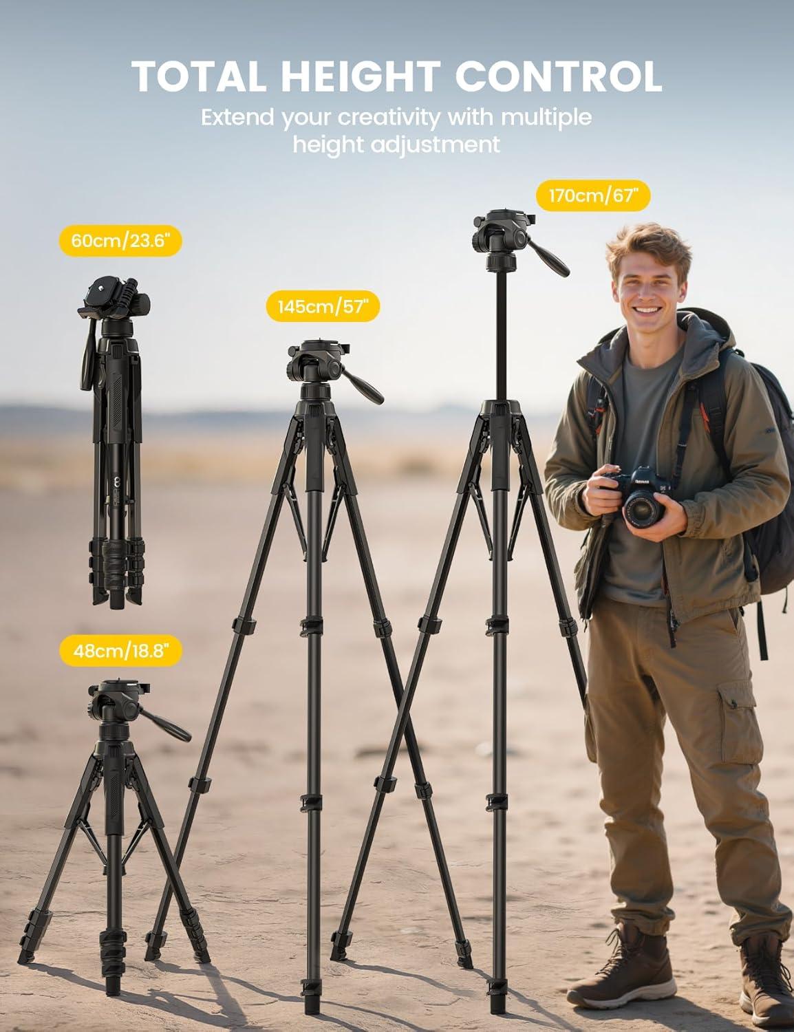 imageLamicall Projector Tripod Stand Laptop Holder 2236 Height Adjustable amp Foldable Projector Heavy Duty Stand MutiAngle Universal for Home Office Outdoor Stage Podium