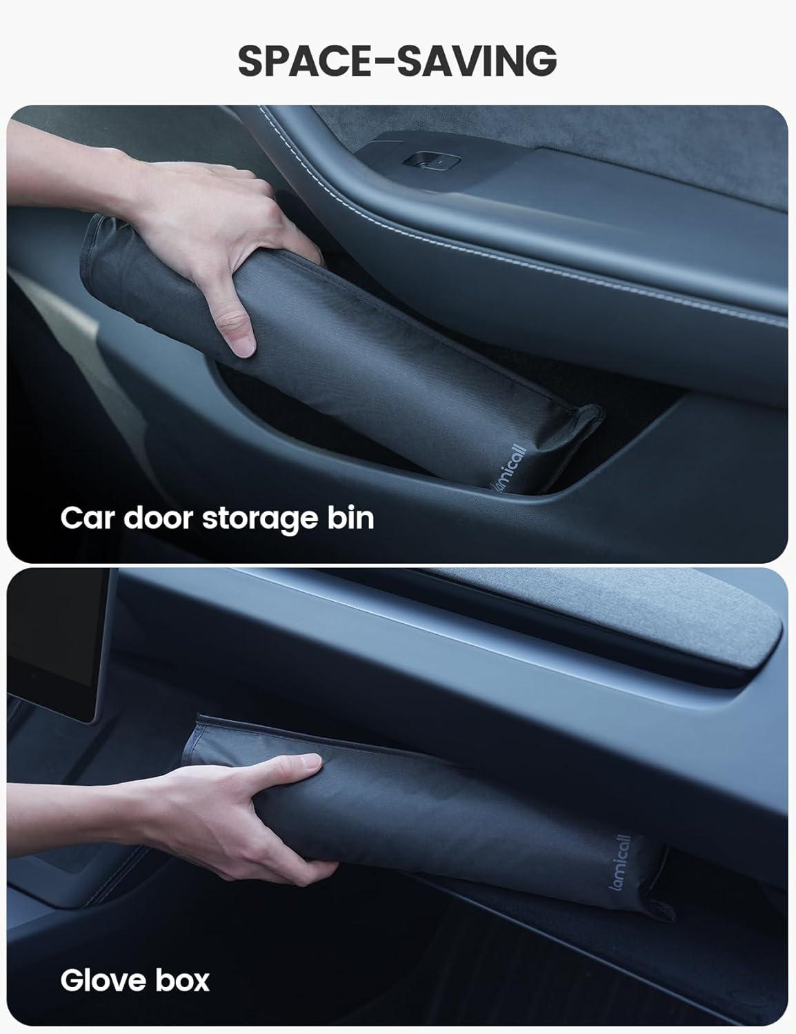 imageTesla Model 3Y Windshield Sunshade 2025 Upgrade Foldable Sunshade Umbrella 5Layer UV Block 10Rib Frame Fits Tesla Model 3Y 20172025 Interior Sun Protection Tesla Accessories