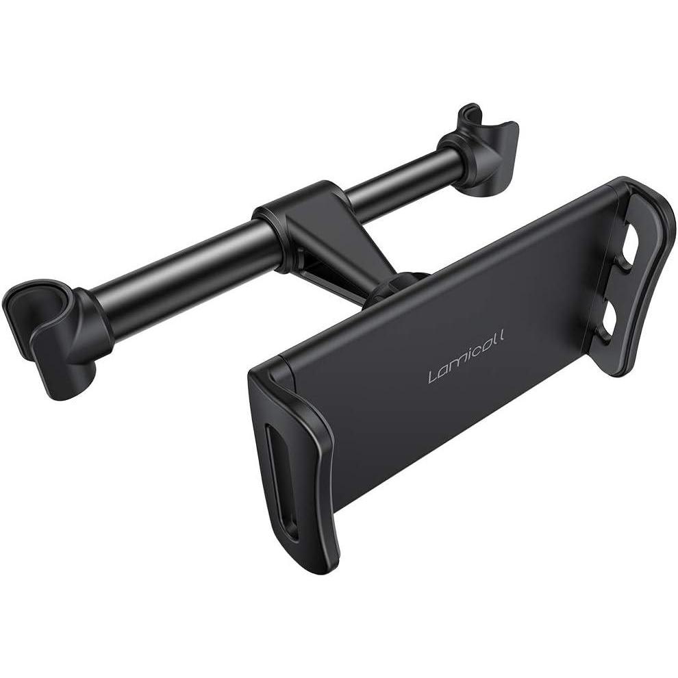 imageLamicall Car Headrest Mount Tablet Headrest Holder  Stand Cradle Compatible with iPad Pro Air Mini Galaxy Tabs Other 47105 Cellphones and Tablets  BlackBlack