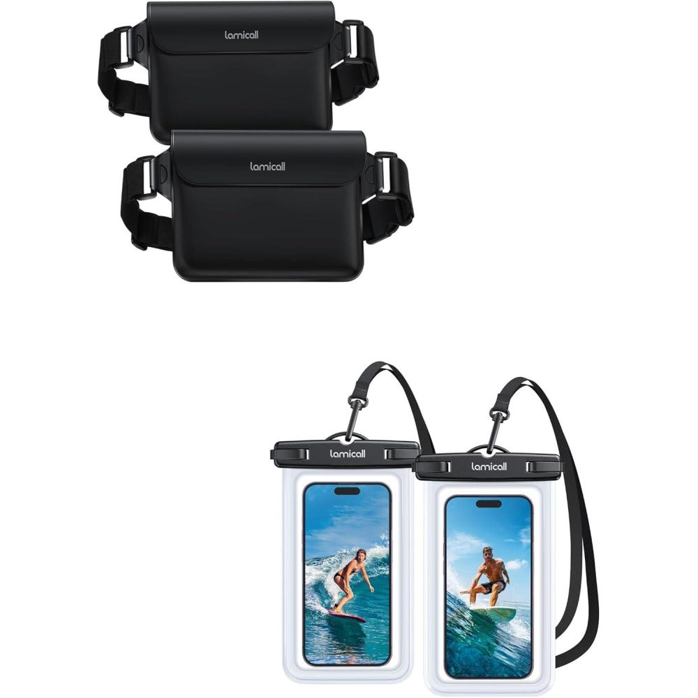 imageLamicall Waterproof Phone Pouch Case amp Waterproof Fanny Packs