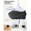 5Pack Cable Spring Holder Clips, Cord Organizer for Desk – Lamicall Adjustable Cord Wire Holder Keeper, Phone Charger Organizer Clips, Wire Cable Management for Nightstand Wall Car Office Desktop(Black)