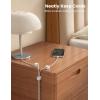 8Pack Cord Organizer [1s Lock] Spring Cable Management Clips – Lamicall Desk Cord Holder, Adhesive Cute Round Cable Clip, Phone Charger Wire Organizer Keeper for Nightstand Car Office Accessory, White(12Pack)