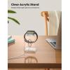 Acrylic Watch Stand for Apple Watch Charger – Lamicall Desk Watch Charging Dock, Transparent Clear iWatch Charger Holder Nightstand, Fit for All Apple Watch, Series SE, Ultra, 10/9/8/7/6/5/4/3/2/1