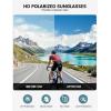 Lamicall 24g Polarized Sports Sunglasses for Men Women – UV400 Protection Sun Glasses for Running Cycling Baseball Fishing(Gray Frame – Gray Lens)