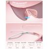 Lamicall 24g Polarized Sports Sunglasses for Men Women – UV400 Protection Sun Glasses for Running Cycling Baseball Fishing(Pink Frame-deep Pink Lens)