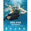 Lamicall [2Pack Waterproof Fanny Packs, Dry Bag Pouch – [Elastic Waist Strap] Phone Waterproof Waist Pouch Dry Bag, Beach, Kayaking, Swimming, Cruise Essentials, 8.7” for iPhone 16 15 14 13 Pro Max(Black)