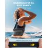 Lamicall [2Pack Waterproof Fanny Packs, Dry Bag Pouch – [Elastic Waist Strap] Phone Waterproof Waist Pouch Dry Bag, Beach, Kayaking, Swimming, Cruise Essentials, 8.7” for iPhone 16 15 14 13 Pro Max(Transparent Black)