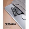 Lamicall Aluminum Metal Adjustable Cell Phone Stand Desk – Heavy Duty Aluminum Metal Foldable Desktop Phone Holder, Cradle, Dock, for iPhone 16 15 14, Plus, Pro, Pro Max, 13 12 X XS,4-11” Phone Grey(Black)