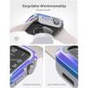 Lamicall Aluminum Rugged Case Armor Designed for Apple Watch Case Series 8/SE2/7/6/SE/5/4 45mm/44mm Bumper Metal Watch Case, Protective Armor Cover [No Screen Protector] Colour