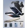 Lamicall Bike Motorcycle Phone Mount – [1s Quick Lock] Bike Cell Phone Holder Clip, Bicycle Scooter Handlebar Clamp, for iPhone Air, 17 16 15 Pro Max, Galaxy S25 S24 Ultra, More 6-7″ Phones(Gray)