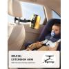 Lamicall Car Headrest Tablet Holder – [3 in 1 Extension Arm] Adjustable Tablet Car Mount for Back Seat, Road Trip Essentials for Kids, for 4.7-11″ Device Like iPad Pro, Air, Mini, Galaxy, Fire, Black(Black)