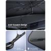 Lamicall Car Windshield Sunshade Umbrella – 5-Layer UV Block, 10-Rib Fiberglass Frame for Heat Insulation, 64″x34″ Front Window Interior Sun Protection, for Large SUV, Truck Windshield