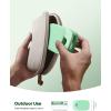 Lamicall Cell Phone Stand for Desk – [Height Adjustable] Foldable Mobile Phone Holder, Portable Stand for iPhone 17 16 15 14 13 12 11 Pro Max Plus Air, Galaxy S25 S24, Telephone, Office Accessories(Light Green)