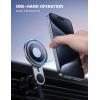Lamicall Fits MagSafe Car Mount Vent – [2024 Upgraded HD Glass Surface] Magnetic Phone Holders for Your Car – Car Phone Holder Mount for iPhone 15 14 13 Pro Plus Max Mini Mag Safe Case & All Phones