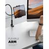 Lamicall Gooseneck Tablet Mount Holder for Bed – Flexible Tablet Arm Clamp for Bed Compatible with Pad Mini 7.9, Air 9.7, Pro 10.5, Kindle, Switch, Galaxy Tabs, More 4.7-11″ Device – Black(Black)