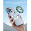 Lamicall Magnetic Phone Ring Grip Holder Compatible for Magsafe, [Upgraded Strong Magnet] Finger Ring Holder, Pop Grip Socket Stand, Mag Safe Kickstand Accessories for iPhone 17 Pro Max, Dark Green(Dark Green)