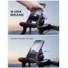 Lamicall Motorcycle Phone Mount Holder – [Camera Friendly] [1s Lock] Bike Phone Holder Handlebar Clamp, Bicycle Scooter Phone Clip, for iPhone Air, 17, 16, 15 Pro Max, Galaxy S25 Ultra, 4.7-7″ Phones(Red)