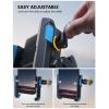 Lamicall Motorcycle Phone Mount Holder – [Camera Friendly] [1s Lock] Bike Phone Holder Handlebar Clamp, Bicycle Scooter Phone Clip, for iPhone Air, 17, 16, 15 Pro Max, Galaxy S25 Ultra, 4.7-7″ Phones(Blue)