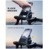Lamicall Motorcycle Phone Mount Holder – [Camera Friendly] [1s Lock] Bike Phone Holder Handlebar Clamp, Bicycle Scooter Phone Clip, for iPhone Air, 17, 16, 15 Pro Max, Galaxy S25 Ultra, 4.7-7″ Phones(Blue)