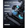 Lamicall Motorcycle Phone Mount Holder – [Dual Vibration Dampener] [Metal Adjustment Arm] Motorcycle Cell Phone Holder, Bike Handlebar Phone Mount, for iPhone 16/15/ 14/13 Pro Max, 4.7-6.7″ Phones(Blue)