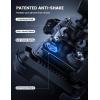 Lamicall Motorcycle Phone Mount Holder – [Dual Vibration Dampener] [Upgrade Handlebar Clip] Motorcycle Cell Phone Holder, Bike Phone Mount, Fit iPhone 16/15/14/13 Pro Max, 4.7-6.7″ Phones, Black(Black)