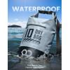 Lamicall Small Dry Bag, Waterproof Bag – [Durable & Floating] 5L/10L/20L/30L/40L Water Proof Bag with Waterproof Phone Pouch, Keeps Gear Dry Sack for Kayak Swim Boat Paddle Boarding Hiking Fishing(Blueish Gray)