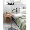 Lamicall Tablet Floor Stand Holder – Gooseneck Tablet Mount for Bed, 63″ Adjustable Height & 10.6lb Stable Base, for 4.7-13″ Tablets, iPad Pro 13/9.7, Air, Mini, Galaxy Tab, Kindle, Phones(Black)