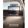 Lamicall Tablet Holder for Car Headrest – [Thick Case Friendly] [360° Rotation] Car Tablet Mount for Backseat, Road Trip Essentials for Kids, for iPad Pro, Air, Mini, Galaxy, Fire HD, 6.1-13″ Tablets