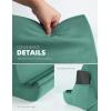 Lamicall Tablet Pillow Holder Stand – Tablet Pillow Soft Pad Dock for Lap, Bed and Desk with Pocket & 4 Viewing Angles, for iPad Pro 13, 11, 12.9, Air, Mini, Kindle, iPhone, 4-13″ Devices, Black(Green)