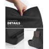 Lamicall Tablet Pillow Holder Stand – Tablet Pillow Soft Pad Dock for Lap, Bed and Desk with Pocket & 4 Viewing Angles, for iPad Pro 13, 11, 12.9, Air, Mini, Kindle, iPhone, 4-13″ Devices, Black(Black)