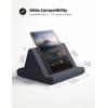 Lamicall Tablet Pillow Stand, Pillow Soft Pad for Lap – Tablet Holder Dock for Bed with 6 Viewing Angles, for 4-13″ Tablets, Like iPad Pro 11, 13, Air, Mini, Kindle, Galaxy Tab, E-Reader, Dark Gray(Grey)