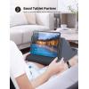 Lamicall Tablet Pillow Stand, Pillow Soft Pad for Lap – Tablet Holder Dock for Bed with 6 Viewing Angles, for 4-13″ Tablets, Like iPad Pro 11, 13, Air, Mini, Kindle, Galaxy Tab, E-Reader, Dark Gray(Grey)