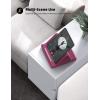 Lamicall Tablet Pillow Stand, Pillow Soft Pad for Lap – Tablet Holder Dock for Bed with 6 Viewing Angles, for 4-13″ Tablets, Like iPad Pro 11, 13, Air, Mini, Kindle, Galaxy Tab, E-Reader, Dark Gray(Purplish Red)