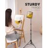 Lamicall Tablet Stand, Tripod Holder – 68″ Height Adjustable Floor Tablet Mount for Live Stream/Watching, Compatible with iPad Pro 12.9/11, Mini, Air, iPhone and 4.7-13″ Tablets and Phones, Black