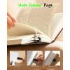 Lamicall [Thick-Book Friendly] 3Pack Silicone Automatic Bookmark – [Clear View] Book Marks for Reading Women Kids Men, Cute Book Page Markers Clip, Reading Accessories Gifts for Book Lovers(A-black)
