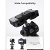 Lamicall Tripod for Camera – 3 in 1 Flexible Tripod for iPhone with Wireless Remote – iPhone Tripod Stand for Video Recording Vlogging Compatible with iPhone Samsung Go Pro, Small Digital Camera(Black)