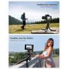 Lamicall Tripod for Camera – 3 in 1 Flexible Tripod for iPhone with Wireless Remote – iPhone Tripod Stand for Video Recording Vlogging Compatible with iPhone Samsung Go Pro, Small Digital Camera(NEW Upgraded Tripod for Camera – Dark Grey)