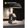 Lamicall Watch Stand for Apple Watch Magnetic Fast Charger – Desk Charging Stand Holder Dock for Apple iWatch Series SE3 SE2 Ultra 3, Series 11 10 9 8 7 6 5(49mm 46mm 45mm 44mm 42mm 41mm 40mm 38mm)(1-Black)