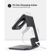 Lamicall Watch Stand for Apple Watch Magnetic Fast Charger – Desk Charging Stand Holder Dock for Apple iWatch Series SE3 SE2 Ultra 3, Series 11 10 9 8 7 6 5(49mm 46mm 45mm 44mm 42mm 41mm 40mm 38mm)(1-Black)