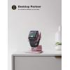 Lamicall Watch Stand for Apple Watch Magnetic Fast Charger – Desk Charging Stand Holder Dock for Apple iWatch Series SE3 SE2 Ultra 3, Series 11 10 9 8 7 6 5(49mm 46mm 45mm 44mm 42mm 41mm 40mm 38mm)(Rose Gold)
