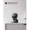 Lamicall Watch Stand for Apple Watch Magnetic Fast Charger – Desk Charging Stand Holder Dock for Apple iWatch Series SE3 SE2 Ultra 3, Series 11 10 9 8 7 6 5(49mm 46mm 45mm 44mm 42mm 41mm 40mm 38mm)(1-Black)