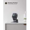 Lamicall Watch Stand for Apple Watch Magnetic Fast Charger – Desk Charging Stand Holder Dock for Apple iWatch Series SE3 SE2 Ultra 3, Series 11 10 9 8 7 6 5(49mm 46mm 45mm 44mm 42mm 41mm 40mm 38mm)(3-Grey)