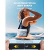 Lamicall Waterproof Fanny Pack Pouch – [2Pack] [2025 Elastic Waist Strap] IPX8 Dry Bags Water Proof Pouch for Swimming, Beach, Kayaking, Cruise Ship Essentials, 8.7” for iPhone 17 16 15 Pro Max Air(Clear)